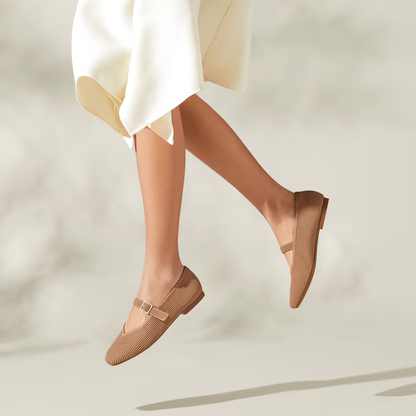 Aria Square-Toe Ballet Shoes